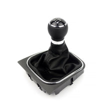 Load image into Gallery viewer, Volkswagen Golf Jetta Eos Scirocco Gear Shift Knob &amp; Leather Boot 5 Speed 1K0711113CF