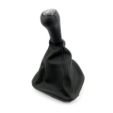 Load image into Gallery viewer, BMW E39 Gear Shift Knob &amp; Leather Boot Manuel 5 Speed Black 25111222692